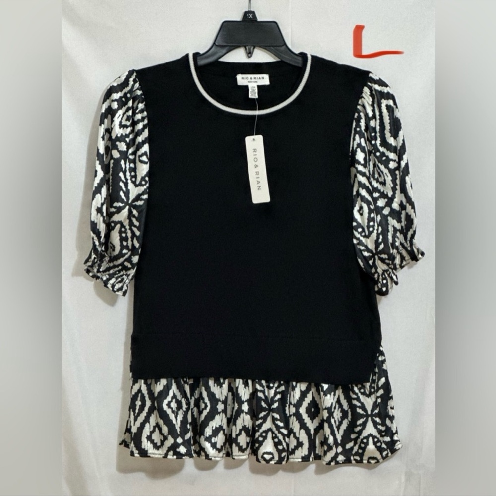 Rio and rian LADIES BLACK SWEATER combo